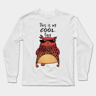 This is my cool face Long Sleeve T-Shirt